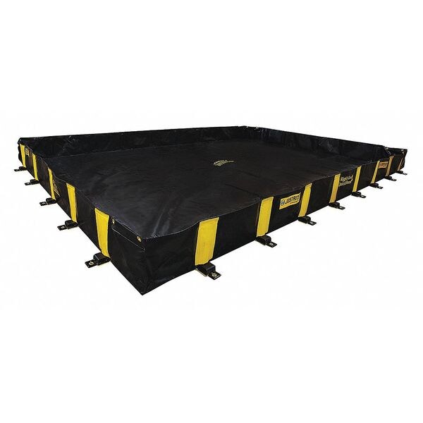 Rigid-Lock QuickBerm(R), 2,390 gal Spill Capacity, Modified PVC Coated Fabric