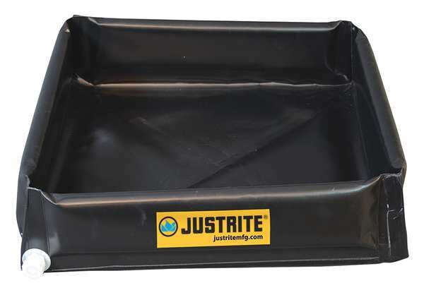 Spill Tray, 55 gal Spill Capacity, PVC