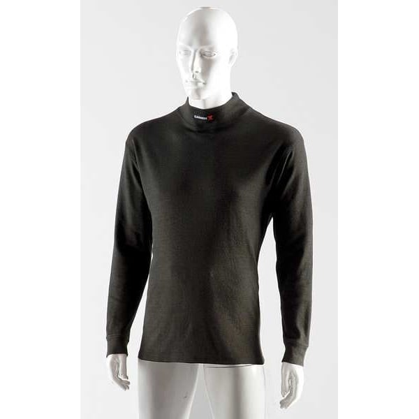 FR Base Layer Shirt, Unisex, 4XL, Black