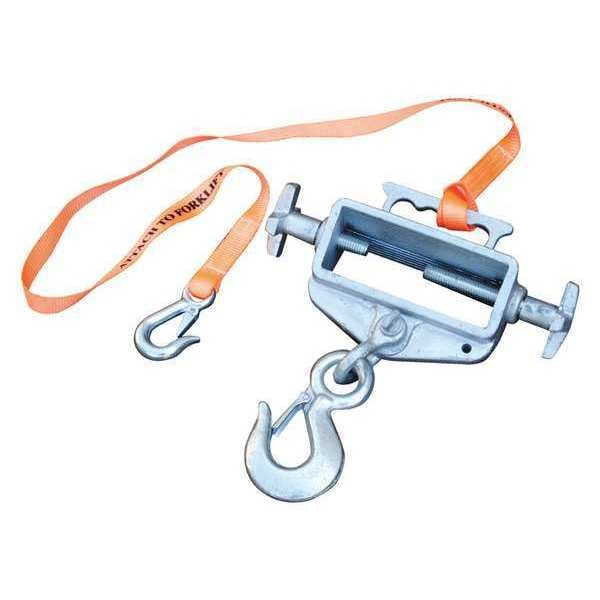 Hoist Hook Single W/Rigid Hook & Latch