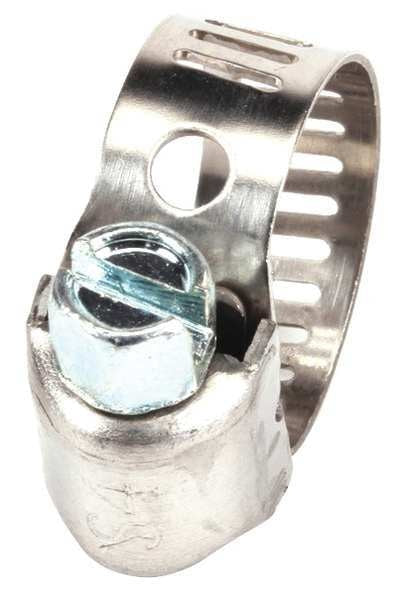 Clamp, Hose, Worm Dr, 1/4