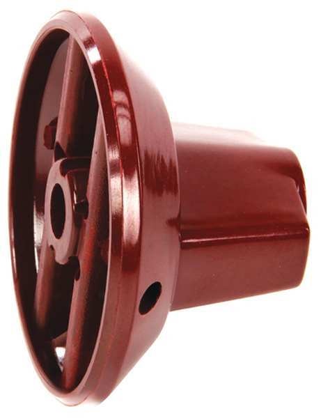 Knob, Control Red, w/Set Screw