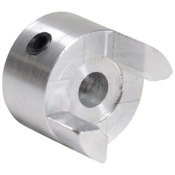 L-Jaw Coupling Hub, AL050, Aluminum, 1/4