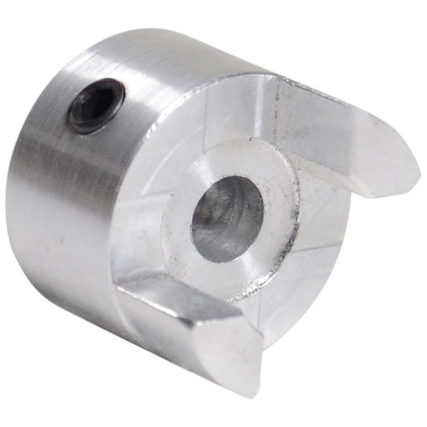 L-Jaw Coupling Hub, AL050, Aluminum, 3/8