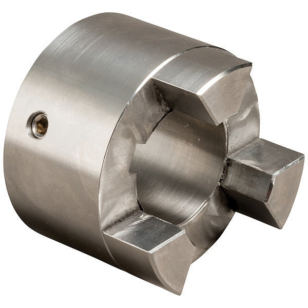 Jaw Coupling Hub, SS095, Stnls Stl, 1-1/8