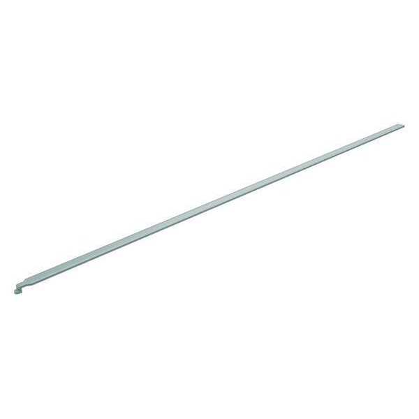 Lock Bar, 36-3/4 In., Medium Gray, PR