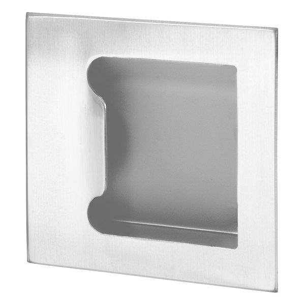 Flush Door Pull, Brass, Bronze, 5