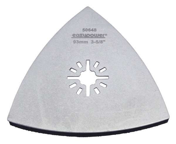 Delta Sanding Pad, Steel Alloy, 3-5/8in.