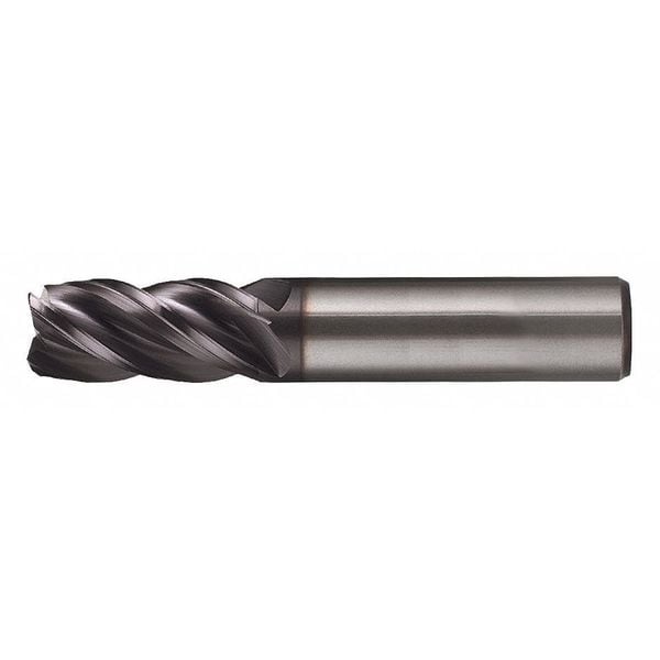 4-Flute Carbide HP VI CrnRad Single End Mill Cleveland CEM-V-4R-TA AP/MAX 3/4x3/4x2-1/4x5x0.03CR