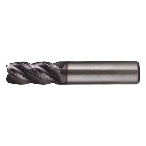 4-Flute Carbide HP VI CrnRadius End Mill Cleveland CEM-V-4R Bright 1/4