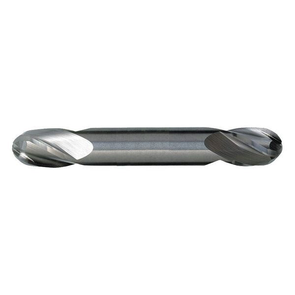 4-Flute Ball Nose GP End Mill CTD CEM-DE-4B Bright Carbide Square 4Flute 9/32