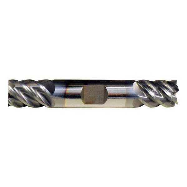 5-Flute Carbide High-Perf Sqaure DoubleEnd Mill CTD CEM-HPDE-5 Bright 1/8