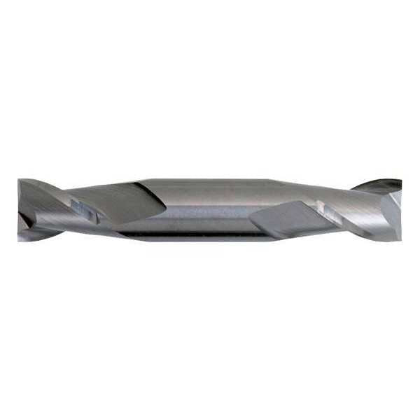 2-Flute Carbide Square Double-End GP End Mill Cleveland CEM-DE-2 Bright 7/32