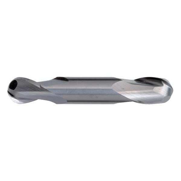 2-Flute Carbide Ball Nose GP End Mill Cleveland CEM-DE-2B Bright 1/2