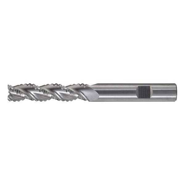 3-Flute Carbide HP Square Single Roughing End Mill CTD CEM-RA Bright 5/8x5/8x2-1/4x5