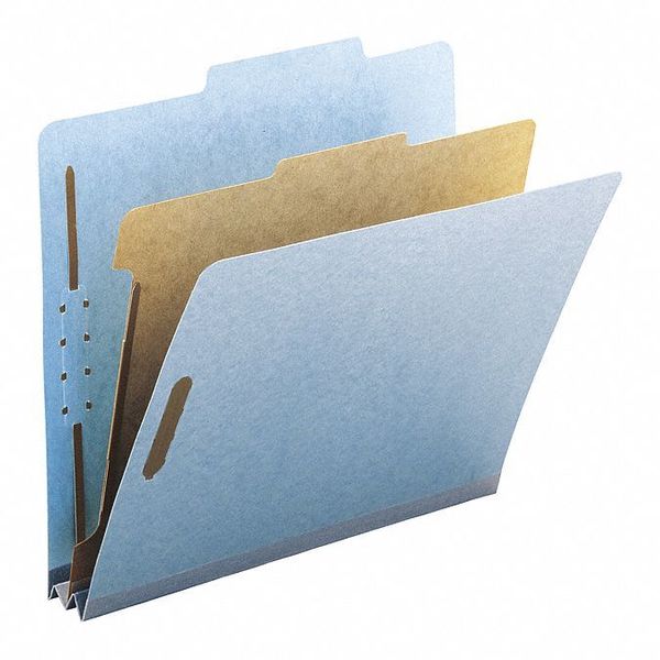 Folder, Classf, Ltr, 1 Div, Be, PK10