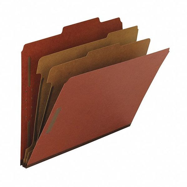 Folder, Classf, Ltr, 2 Div, Rd, PK10