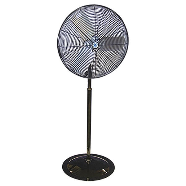 OSHA Pedestal Fan Non-Oscillating, 115VAC