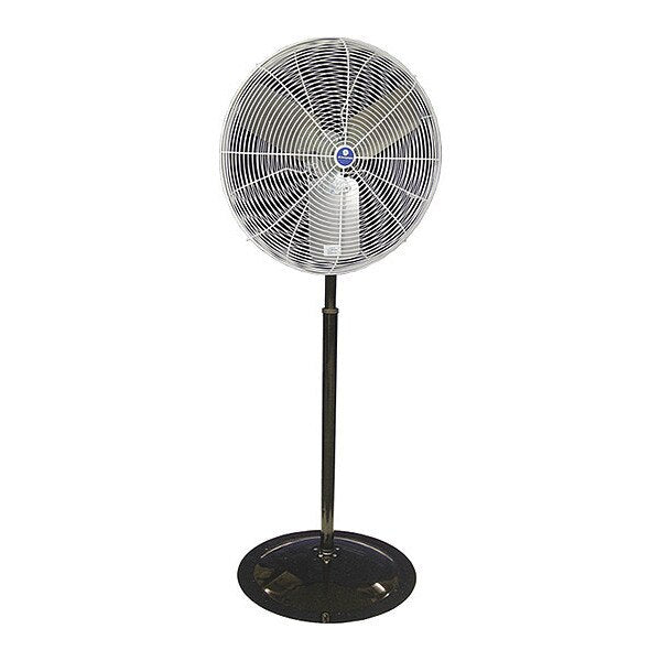 OSHA Pedestal Fan Non-Oscillating, 115VAC