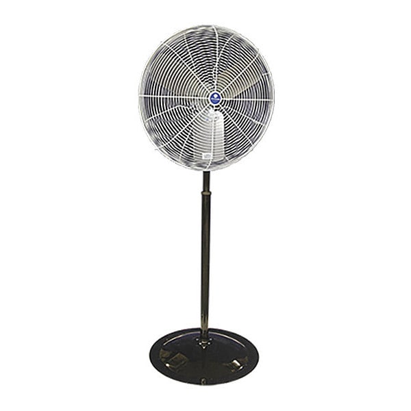 OSHA Pedestal Fan Non-Oscillating, 115VAC