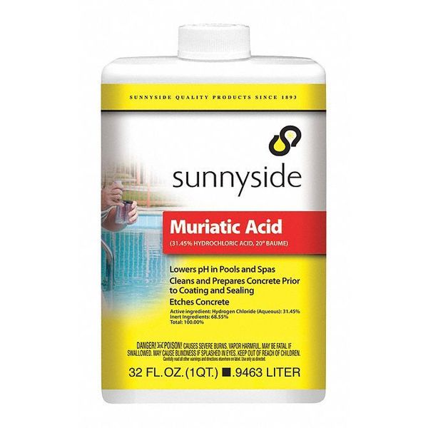 Muriatic Acid, 1 qt.