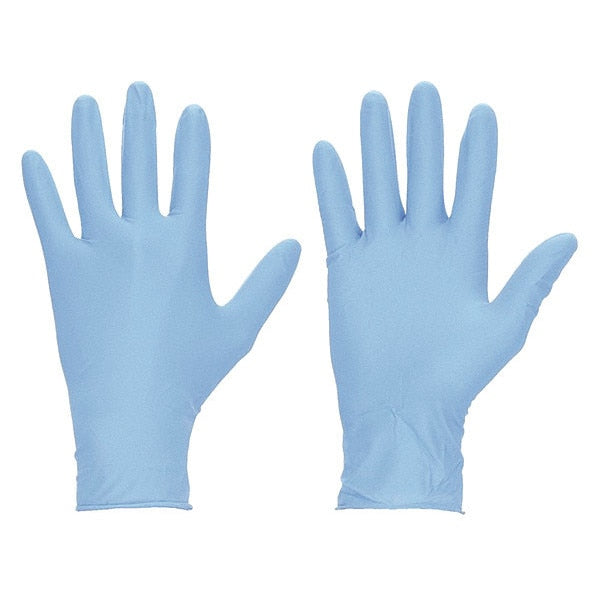 Durashield Disposable Gloves, Nitrile, Powder Free, Blue, 3XL, 100 PK