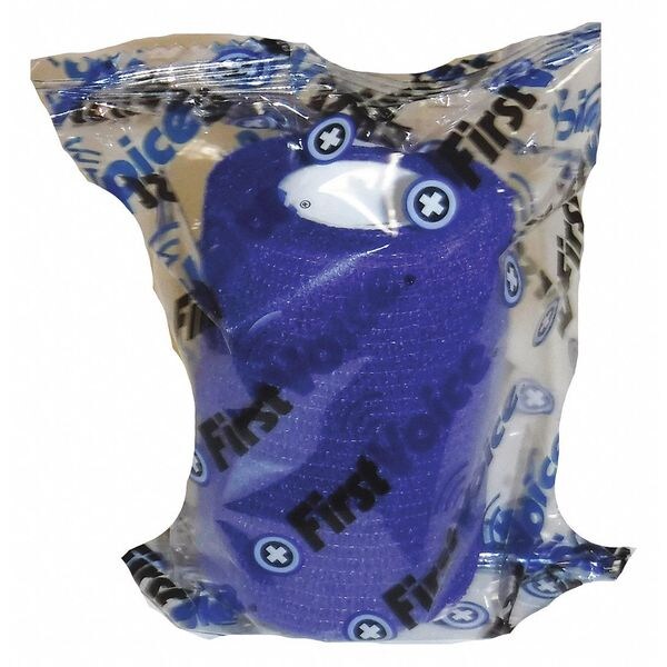 Cohesive Bandage, Blue, 3