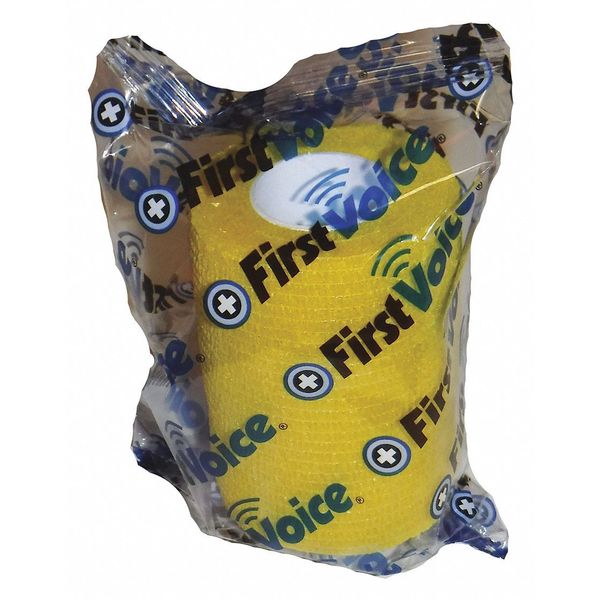Cohesive Bandage, Yellow, 3