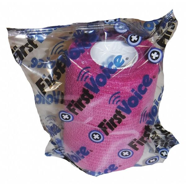 Cohesive Bandage, Pink, 3