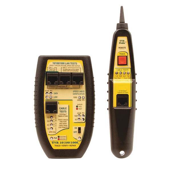 LAN Tester, Gigabit, Duplex and PoE