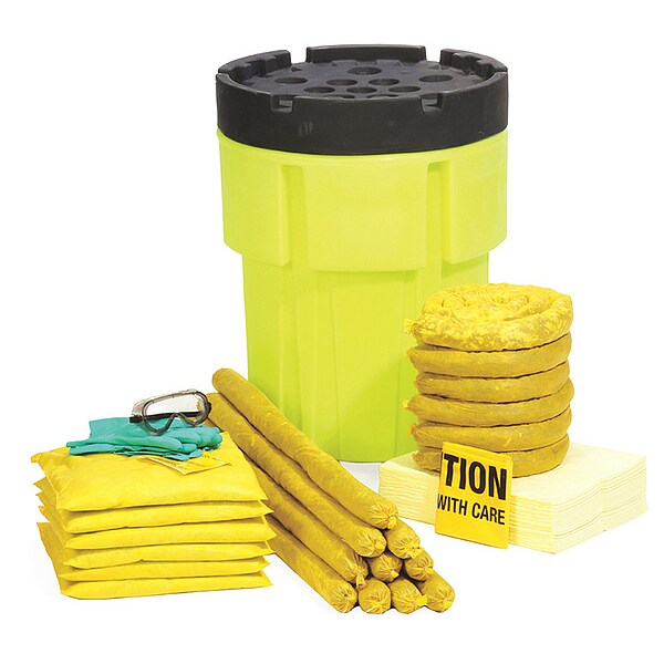 Biohazard Spill Kit, 43.8 gal., Drum