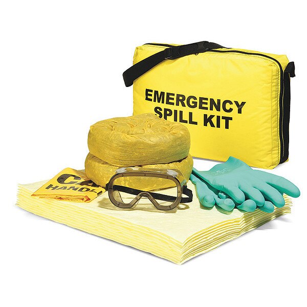 Biohazard Spill Kit, 4.1 gal., Bag
