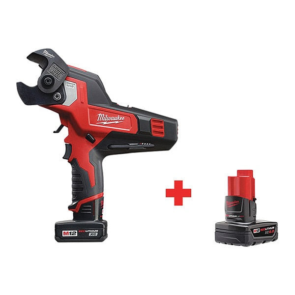Cordless Cable Cutter, Extra Battery Bundle, 12V, Li-Ion Battery, M12â¢ Series