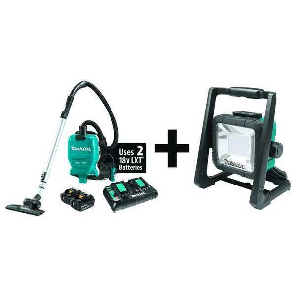 Cordless Vacuum Kit, HEPA Filtration