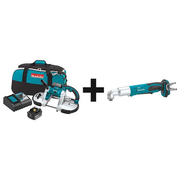 Cordless Combination Kit, 18V DC, 44 7/8 in Blade Length