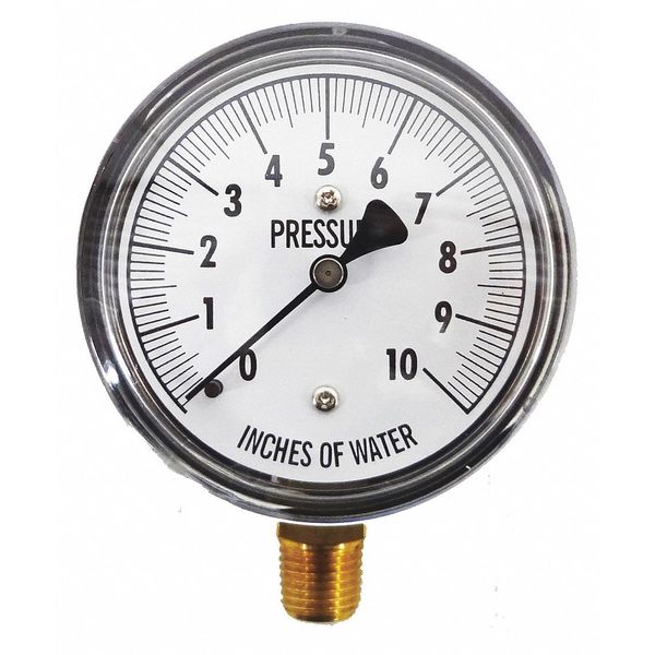Low Pressure Gauge, Bottom, 10