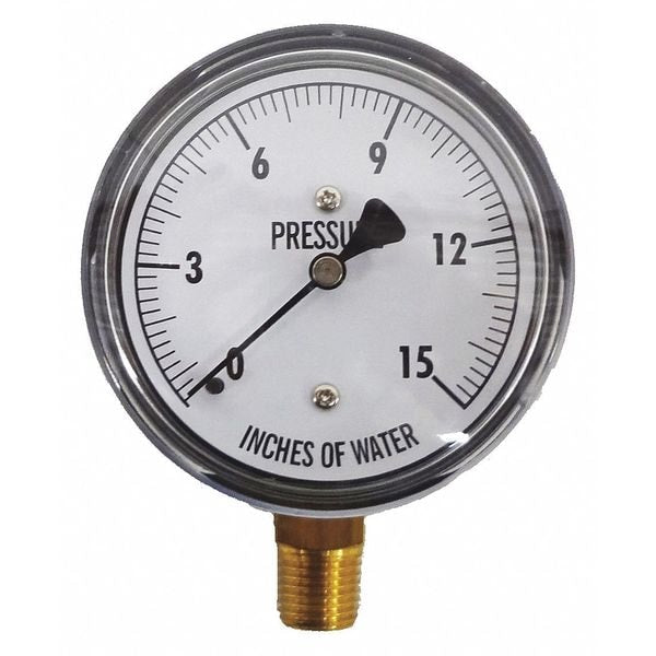 Low Pressure Gauge, Bottom, 15