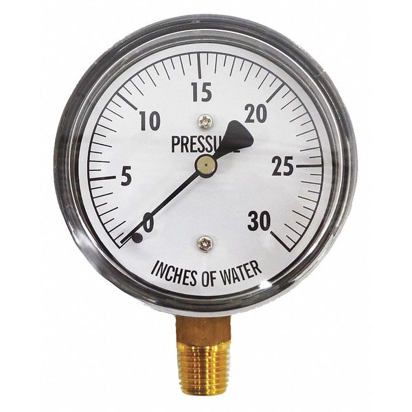 Low Pressure Gauge, Bottom, 30