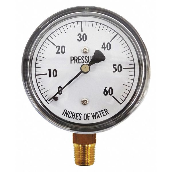 Low Pressure Gauge, Bottom, 60