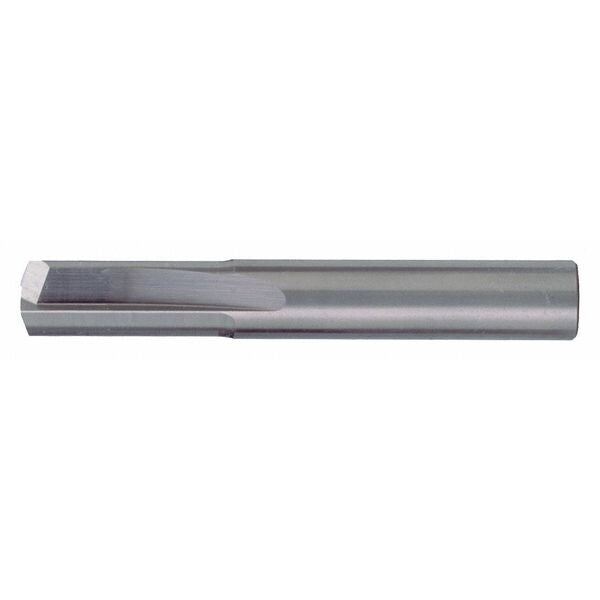 2-Flute Carbide Square Single End Straight Flute GP End Mill CTD CEM-SEST-2 Bright 3/8x3/8x7/8x2-1/2