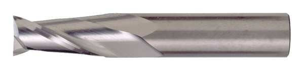 2-Flute Carbide Square Single End GP End Mill Cleveland CEM-SE-2-TA TiAlN 3/16x3/16x3/4x2-1/2
