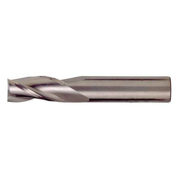 3-Flute Carbide CrnRadius Single GP End Mill Cleveland CEM-SE-3 Bright 3/16x3/16x5/8x2x0.01CR