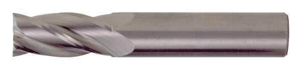 4-Flute Carbide CrnRad Single End GP End Mill Cleveland CEM-SE-4-TA TiAlN 5/8x5/8x1-1/4x3-1/2x0.06CR
