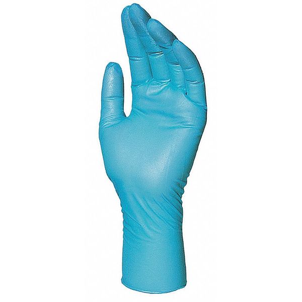 Disposable Solo Ultra 980 Gloves, Nitrile, Powder Free, Blue, 8, 100 PK