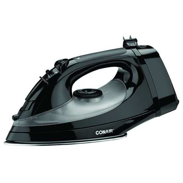 Iron, Black, 8 ft. Retractable Cord
