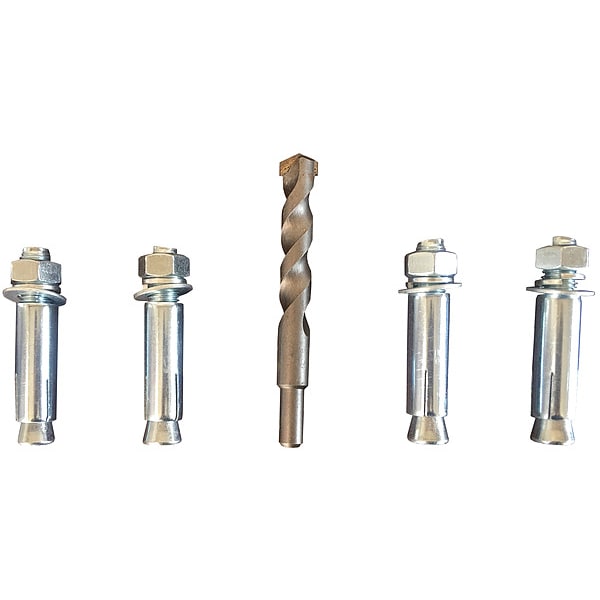 Bumper Installation Kit, 4 Bolts & 1 Bit