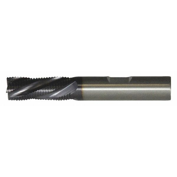 4-Flute Carbide HP Square Single Roughing End Mill CTD CEM-RS-TA TiAlN 3/4x3/4x7/8x3-1/2