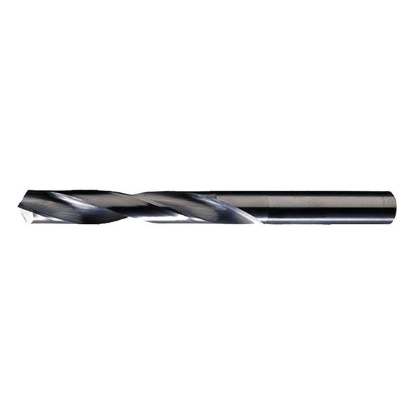 118Â° Solid Carbide Jobber Length Drill Cleveland 1727 Bright Carbide RHS/RHC 1/4-E