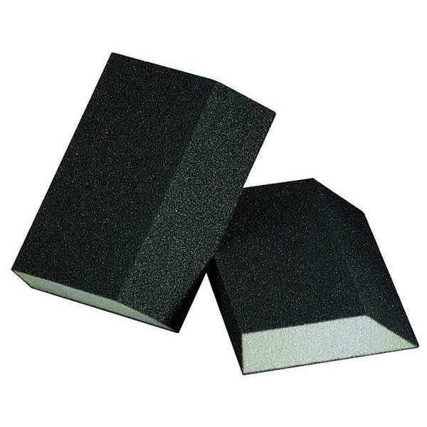 Angled Sndng Sponge, Med, 100/120, AO, PK24