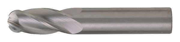 4-Flute Ball Nose Single End GP End Mill CTD CEM-SE-4B-TA TiAlN Carbide Ball Nose 4Flute 7/8x7/8x3x6